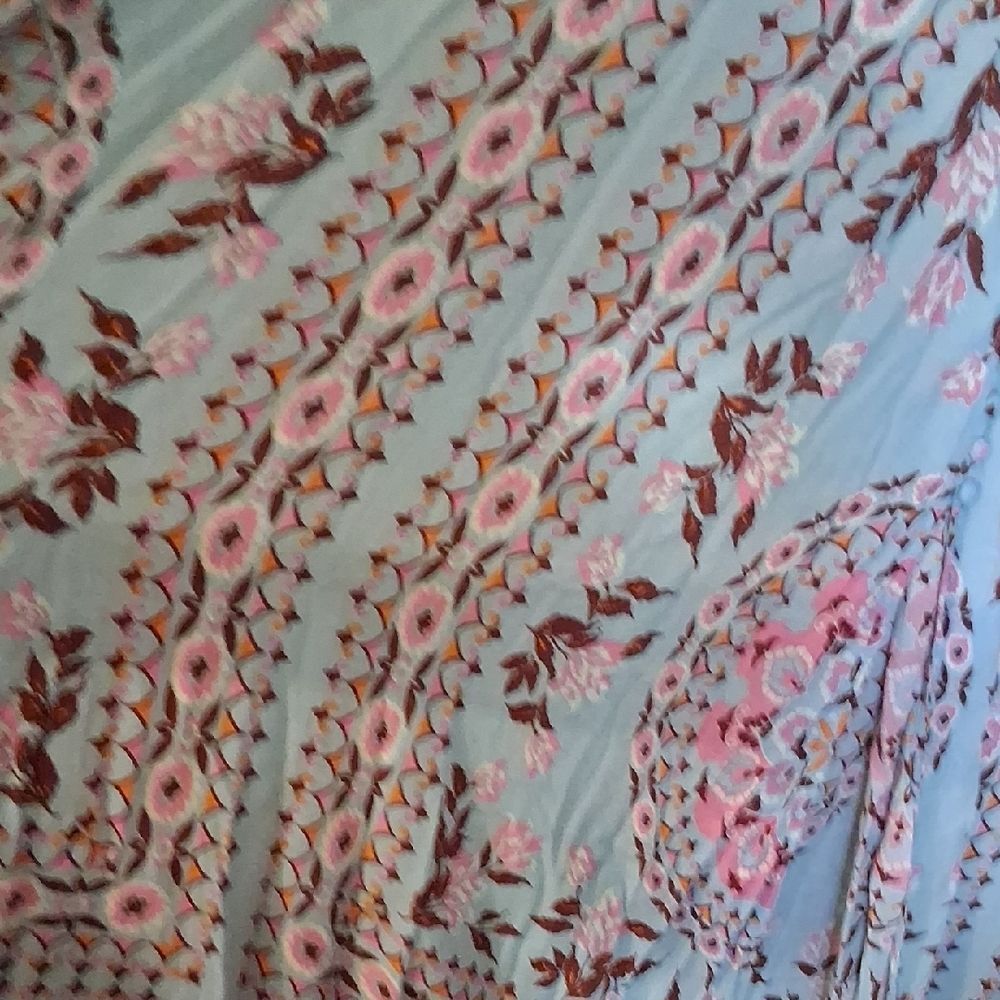 SPELL Pandora Mandala Print Bohemian Long Sleeve Maxi -Gown Small - Picture 5 of 9